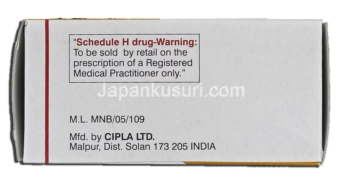 Nebicip 2.5 mg supplement